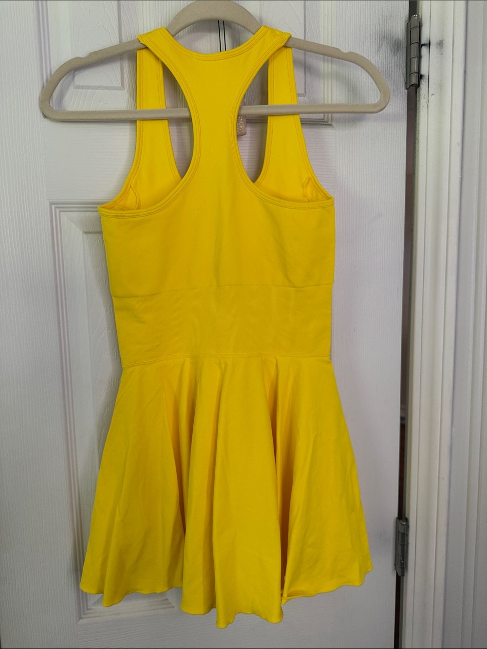 Unbranded Yellow Racerback Skater Dress - Picture 5 of 5